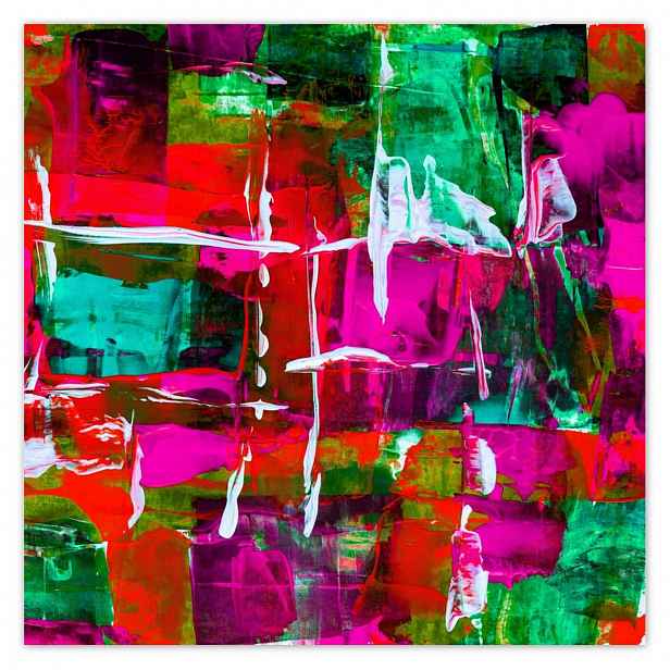 Plakáty 140x140 Abstrakce Trojúhelník
