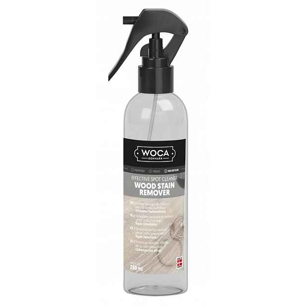 Woca Wood Stain Remover 250 ml silný univerzální odstraňovač skvrn na dřevo