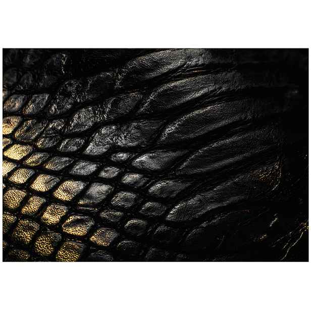 Fototapeta Abstrakce Černozlatá Ložnice Obývací Pokoj Tapeta Flizelina 250x175