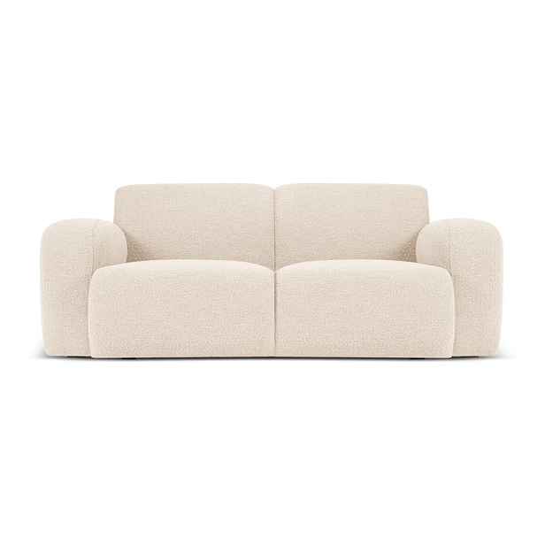 Béžová pohovka z textilie bouclé 170 cm Molino – Micadoni Home