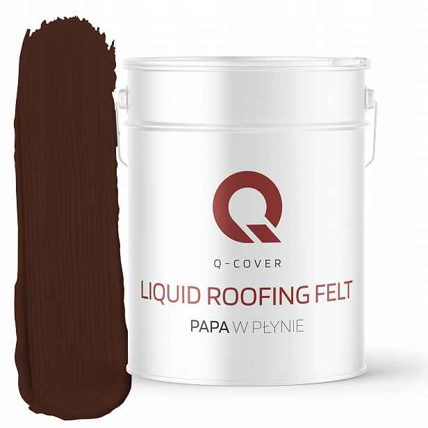 Tekutá Lepenka 13 Kg Mrazuvzdorný Těsnící Tmel Vodotěsný Teplý Bronz