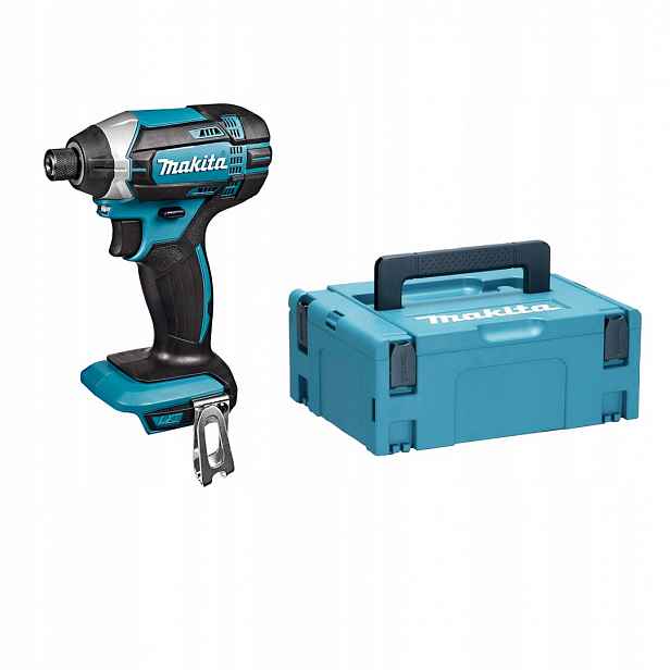 Akumulační rázový utahovák Makita="152ZJ Lxt 18V 165Nm 1/4'' Body kufr