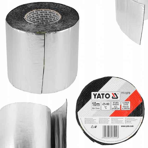 Bitumenová Opravná Páska 300 MM X 10 M Yato YT-72574