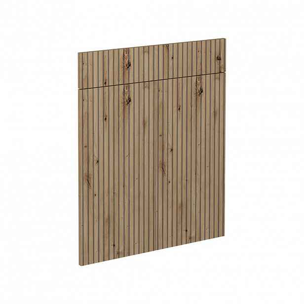 Vicco KUCHYŇSKÁ DVÍŘKA R-Line Řemeslný dub 59.6 x 70.8 cm nábytková čela pro spodní skříňku se zásuvkami