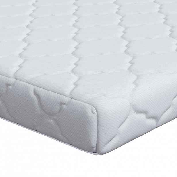 vidaXL Matrace Středně tvrdý 140 x 190 cm Bílá