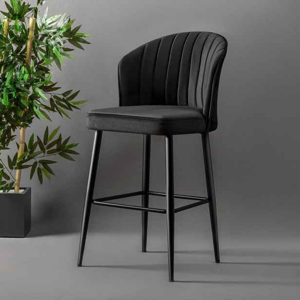 Bar Stool Set (4 Pieces) Rubi - Black