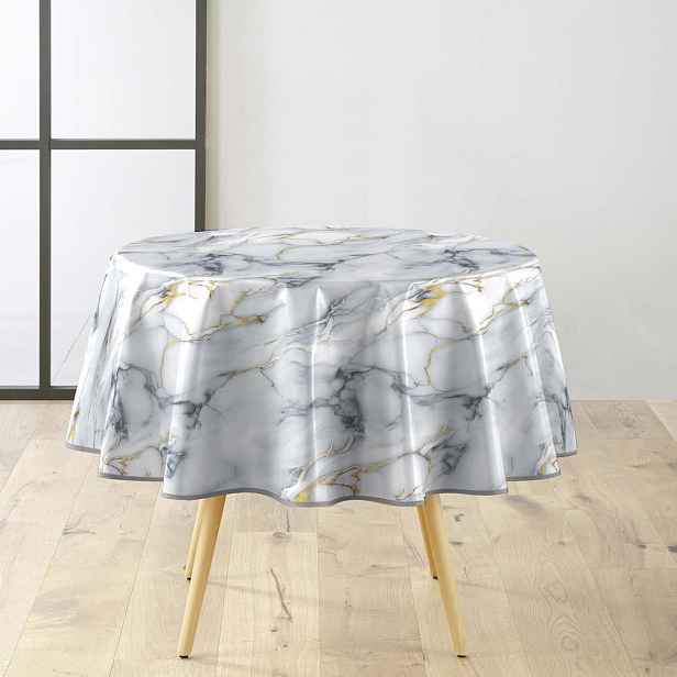 Omyvatelný ubrus ø 160 cm Marquina – douceur d'intérieur