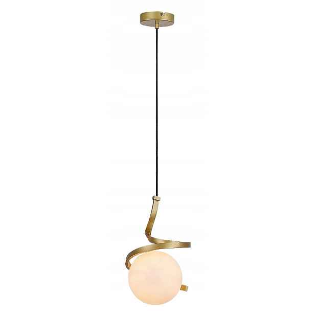 Závěsná lampa E27 1x20W zlatá barva 72126 Sarabi Rabalux