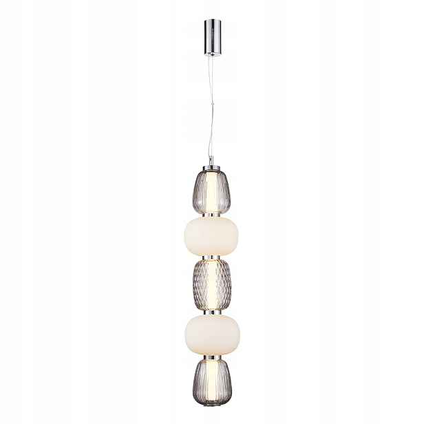 Závěsná lampa Milagro Caro Smoked ML0362 Led 40W 5032lm Chrom Kouřová Regulace