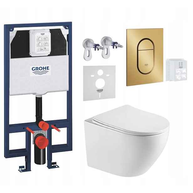 7v1 Wc Set, Stelaz Grohe Slim Wc Mísa Tornado Imprese Tlačítko