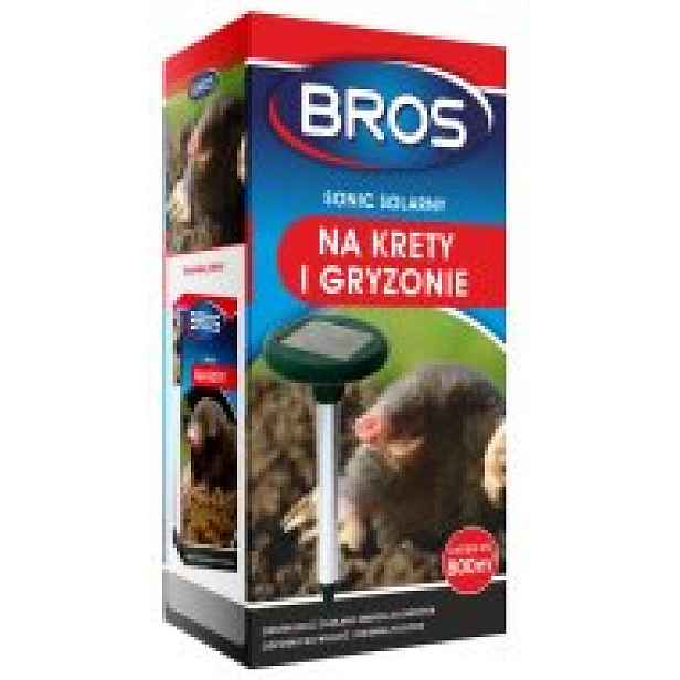 Bros Sonic Solární odpuzovač krtků, krtků a krtků
