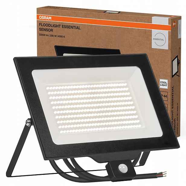 Led reflektor Venkovní reflektor 200W 20000lm 4000K s pohybovým senzorem