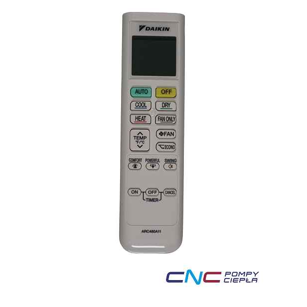 Dálkové ovládání klimatizace Daikin 2567253 6025265 s dálkovým ovládáním Originál