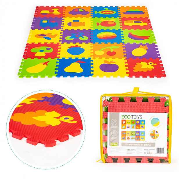 Pěnová podložka Fruit EcoToys