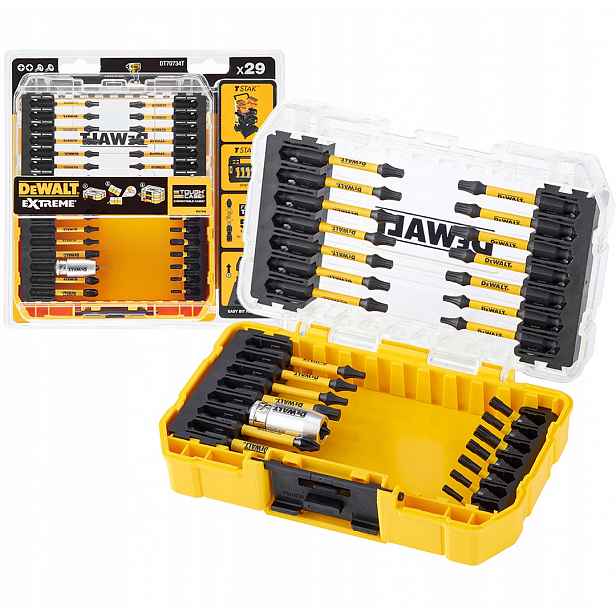 Sada úderových bitů 29 dílů Dewalt DT70734T