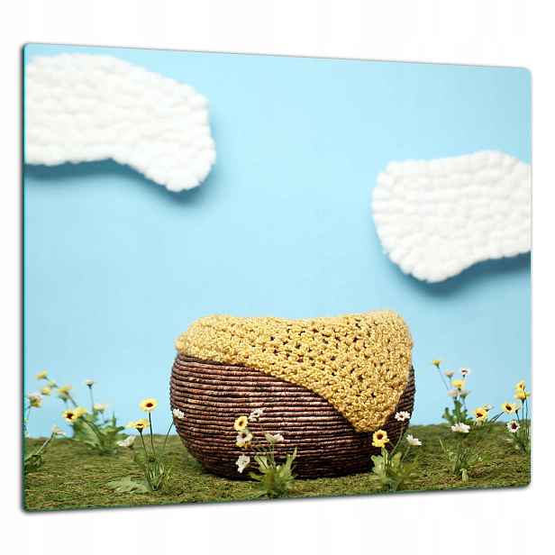 Skleněná Ochranná Deska Panel Lepidlo 65x60 Kus
