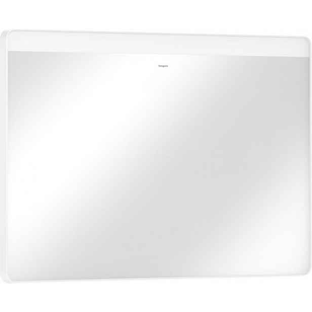 Led zrcadlo s infračerveným senzorem Hansgrohe Xarita Lite Q 100x70 cm bílá matná 54972700