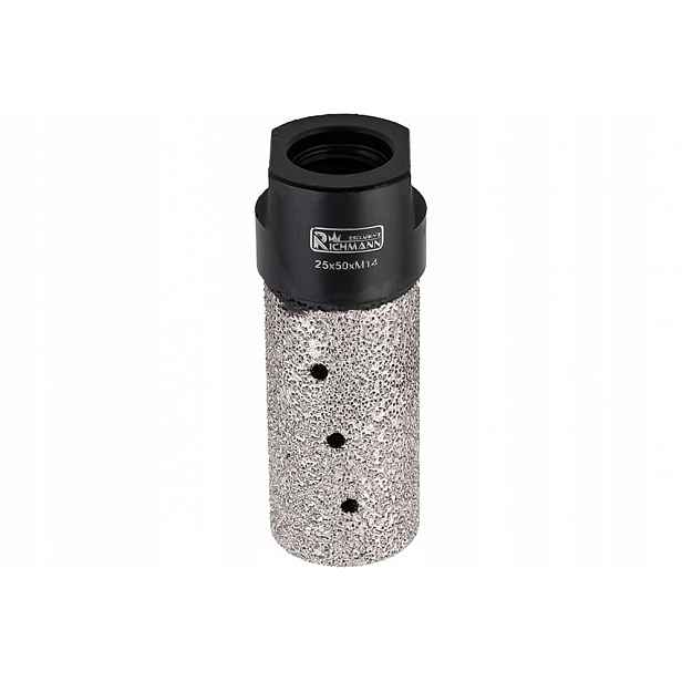 Diamantová fréza Korunkový Vrták 25x50 mm M14 pro žulu a mramorový kámen
