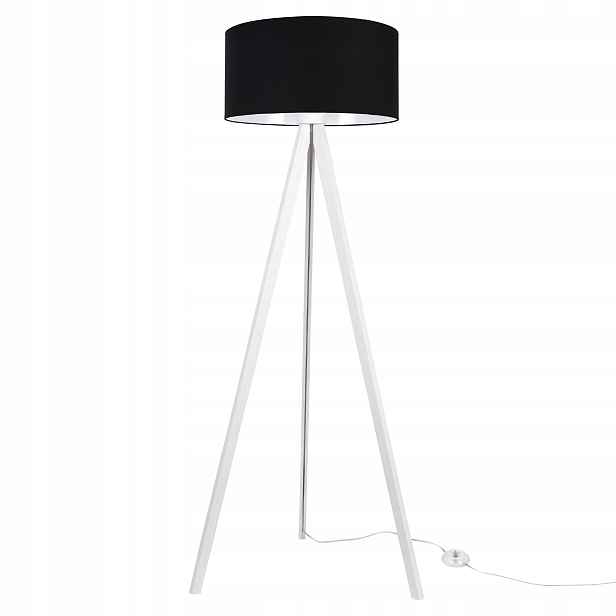 Stojací Lampa Podlahová Trojnožka S Stínítkem Do Ložnice Obývacího Pokoje, Pevná Pl