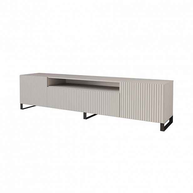 ALTDECOR NÍZKÁ komoda NOA-2-S 200 x 53 x 41 cm – kašmír