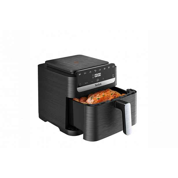 Horkovzdušná fritéza Tefal Easy Fry Mega Compact EY8618E0 Černá