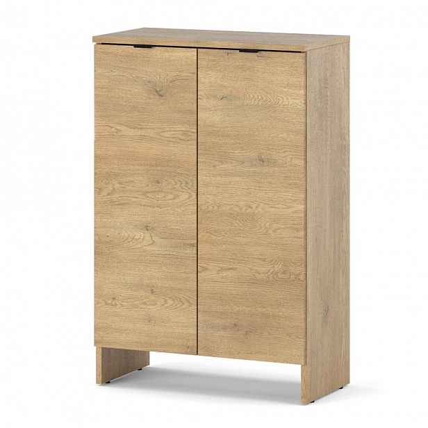 Komoda 60 CM Dub Cremona 2 Dvířka Moderní Skříňka Do Obývacího Pokoje Ložnice