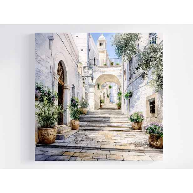 Obraz Na Plátně Canvas Město Jižní Itálie Chorvatsko Ulička 50x50