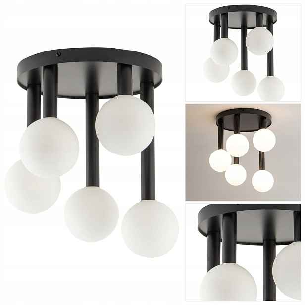 Stropní svítidlo Perla bílá 5 zdrojů do kuchyně moderní Sigma Lighting