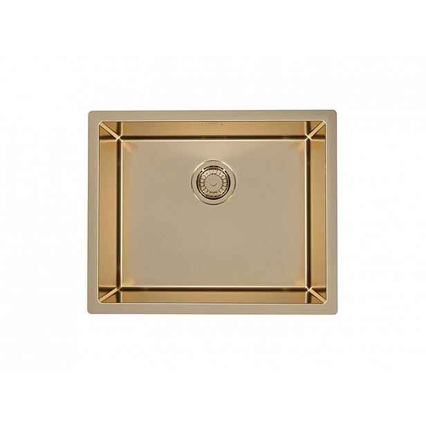 Alveus Quadrix Monarch - Dřez 55x45 cm, bronze 1103384