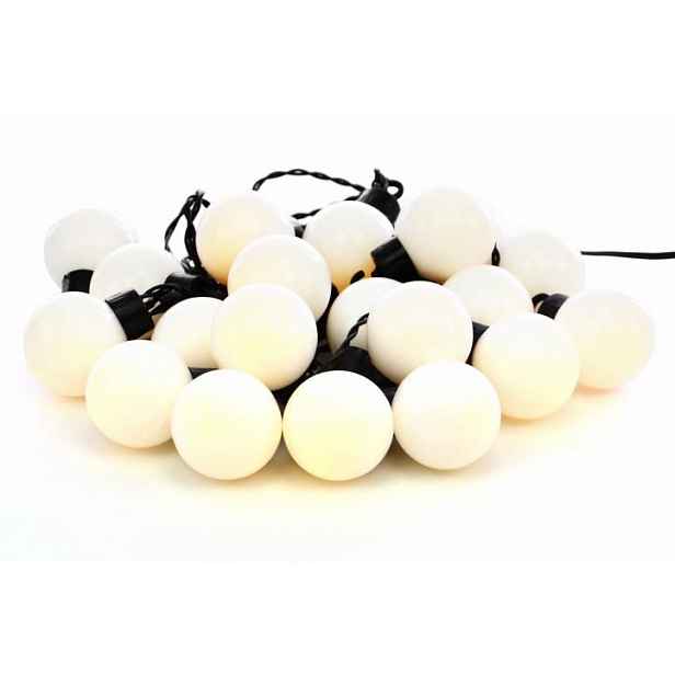 Garthen 32791 Zahradní párty osvětlení - venkovní, 20 LED, teple bílá