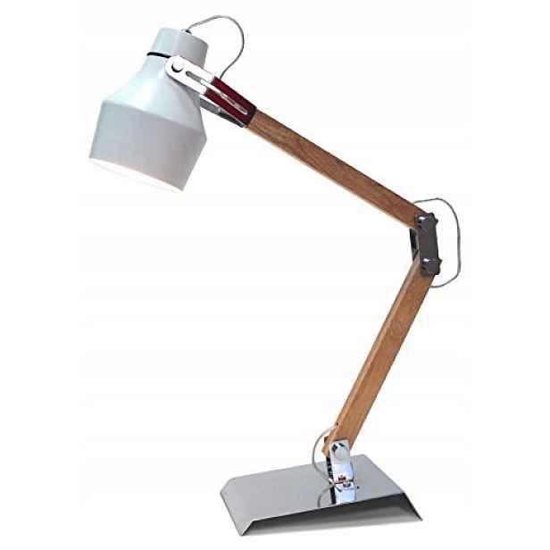 Stolní lampa Tomasucci Peo chromové dřevo