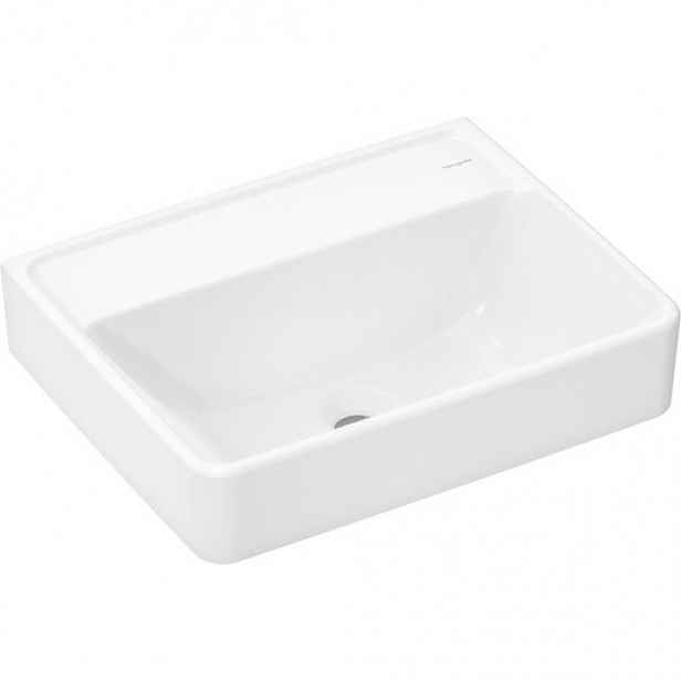 Hansgrohe Xanuia Q umývátko 50x39 cm bez otvoru pro baterii, bez přepadu 61145450