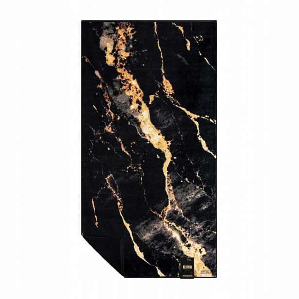 Tiskací ručník Mineralis Black Černý 70x140 Zwoltex Gots Certified