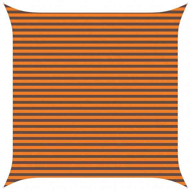 vidaXL Sluneční plachta 4 x 4 m 100% polyester Oxford Čtvercový