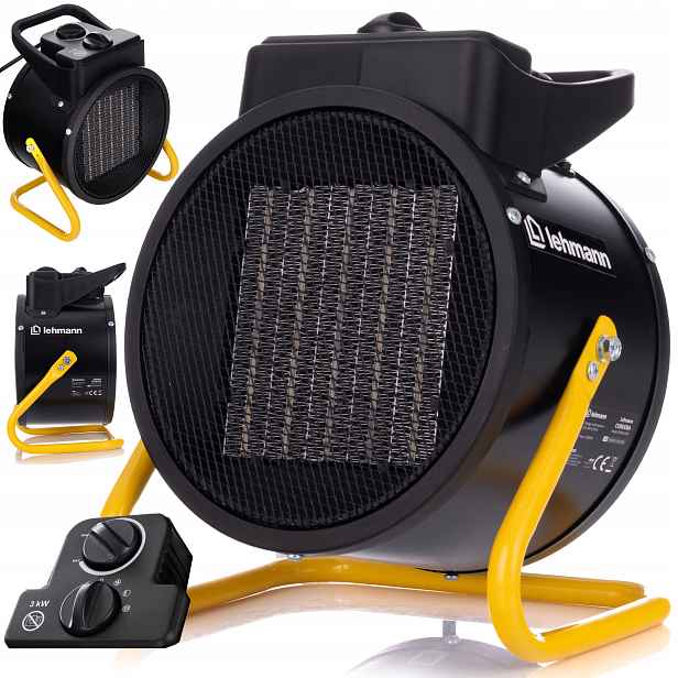 Elektrický Ohřívač Farelka Elektrický Ohřívač Foukač Termostat 3kW