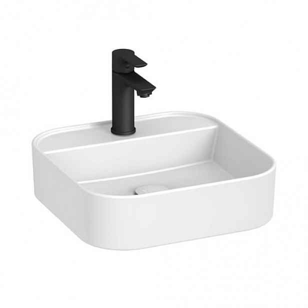 Jika Astra umyvadlo na desku 40x40 cm otvor pro baterii, bez přepadu H8183610001111