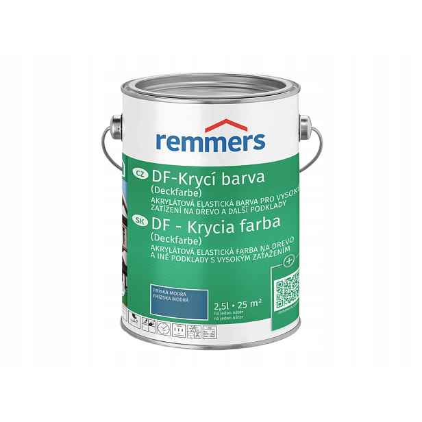 Remmers Df Krycí barva 2,5l, Friesenblau Fríská modrá *