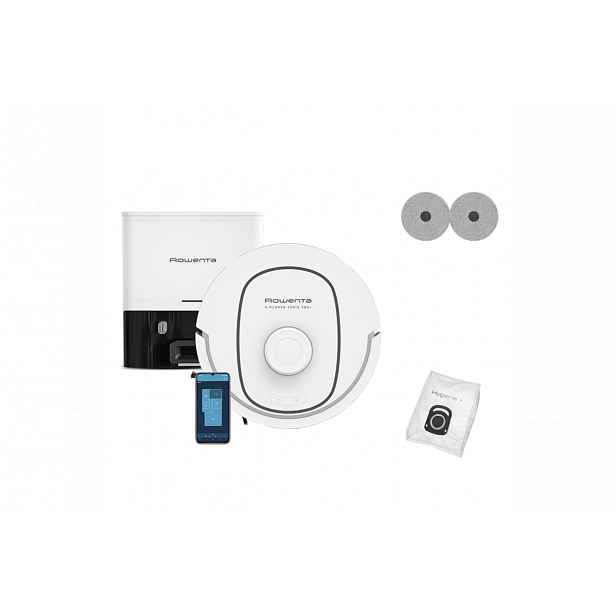 Robotický vysavač Rowenta X-Plorer S380+ Animal & Allergy RR89U7E0 Bíla