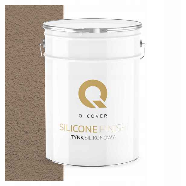 Silikonová Fasádní Omítka Ořechová 15 Kg Beránek Granulace 1.0 mm F535