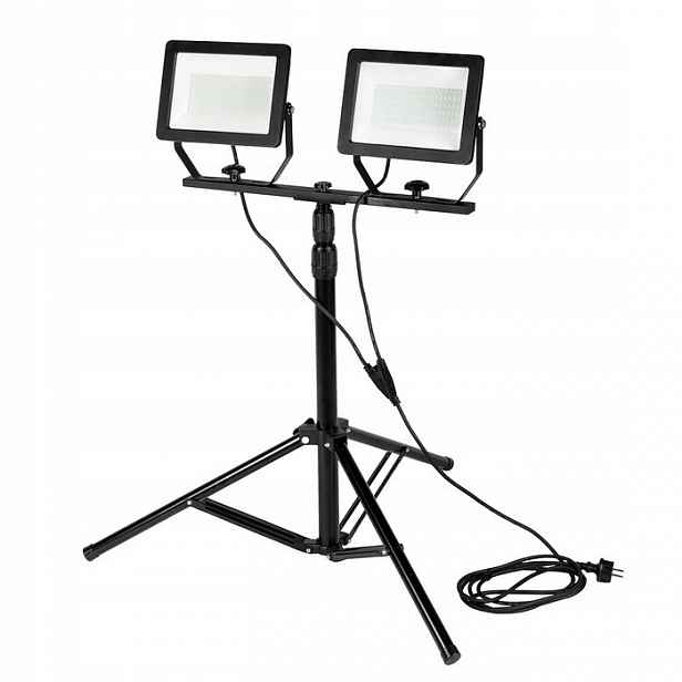 Dvojitý Reflektor Na Stativu 200W Led 17000LM