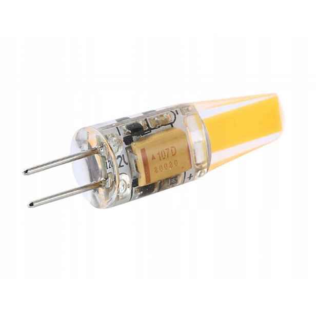 10x Led žárovka G4 3W 12-24V Ac/dc 4000K neutrální Stmívatelná 12V 24V Pl