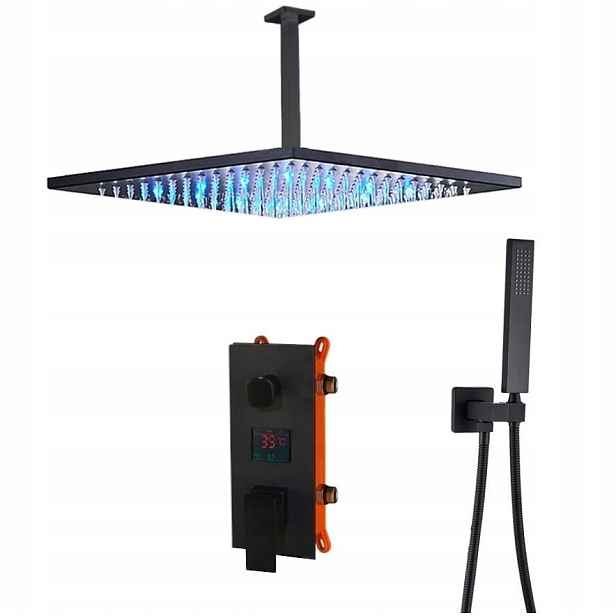 Podomítkový Set Dešťová Sprcha S Led Displejem