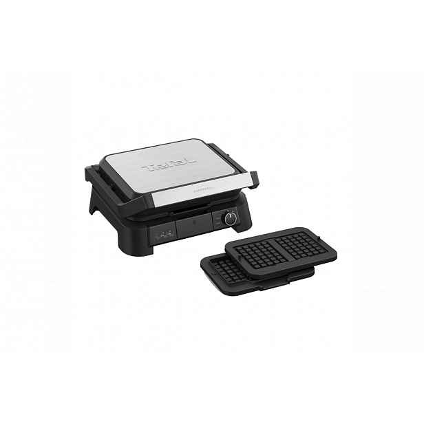 Kontaktní gril Tefal SuperGrill 4v1 + s příslušenstvím na vafle GC517DE0