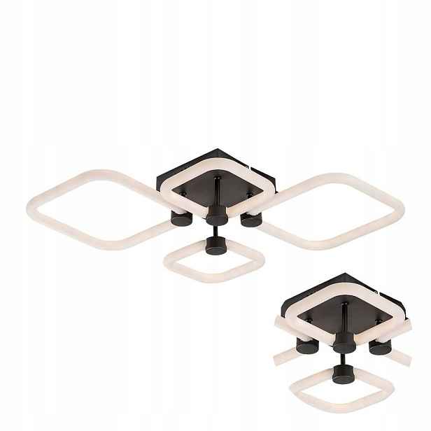 Stropní Svítidlo Stropní Svítidlo Led Variabilní barva 3000-6000K 47W Dálkový Ovladač Časovač Rabalux