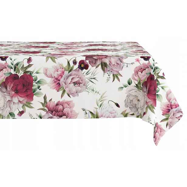 Ubrus S Potiskem 150x300 Obdélníkový Květy