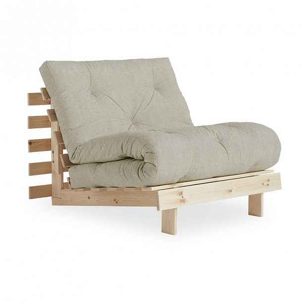 Variabilní křeslo Karup Design Roots Raw/Linen Beige