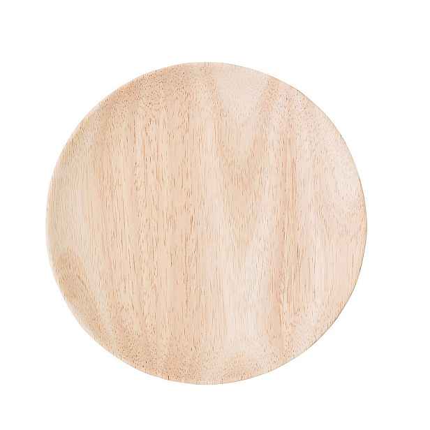 Dřevěný servírovací talíř průměr 20 cm NOLIA Bloomingville - hnědý