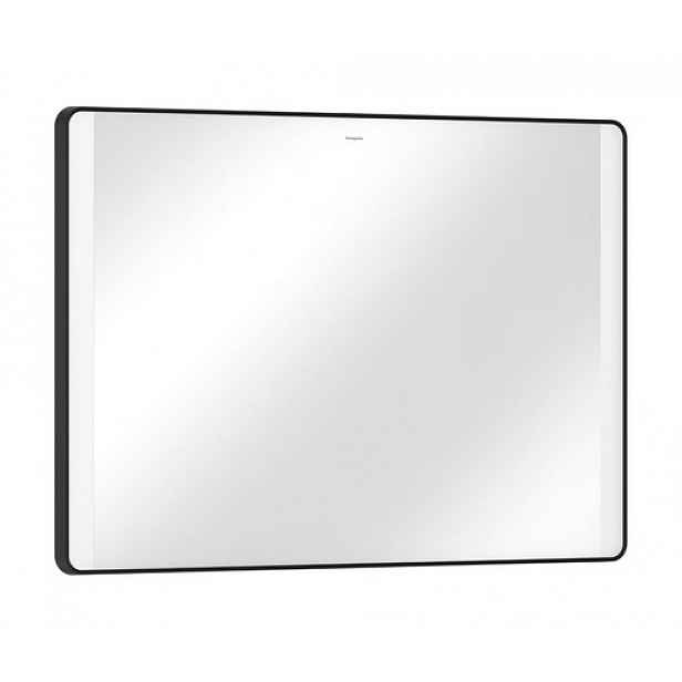 Led zrcadlo s infračerveným senzorem Hansgrohe Xarita Lite Q 100x70 cm černá matná 54977670