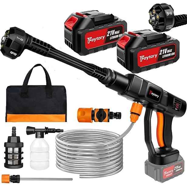 Přenosná tlaková myčka 21 V (45 bar 652 Psi)