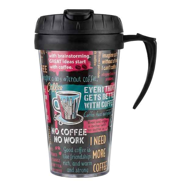 PROHOME - Hrnek 500ml Coffee s ouškem